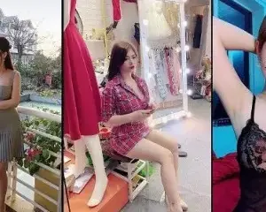 clip sex chị chủ shop Nhẫn Rose thủ dâm quay video